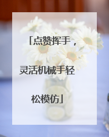 点赞挥手，灵活机械手轻松模仿
