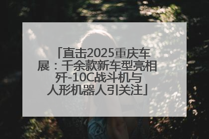 直击2025重庆车展：千余款新车型亮相 歼-10C战斗机与人形机器人引关注