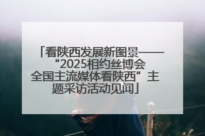 看陕西发展新图景——“2025相约丝博会 全国主流媒体看陕西”主题采访活动见闻