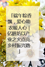 端午粽香飘，爱心助农暖人心｜亿膳坊以产业之火点亮乡村振兴路
