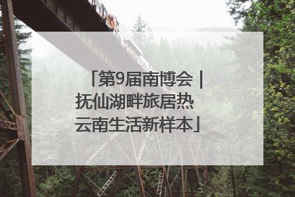 第9届南博会｜抚仙湖畔旅居热 云南生活新样本