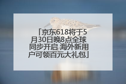 京东618将于5月30日晚8点全球同步开启 海外新用户可领百元大礼包