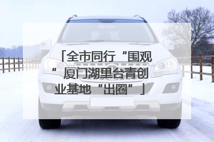 全市同行“围观”厦门湖里台青创业基地“出圈”