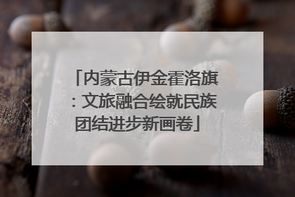 内蒙古伊金霍洛旗：文旅融合绘就民族团结进步新画卷