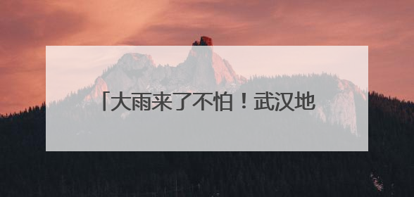 大雨来了不怕！武汉地铁严阵以待护航高考