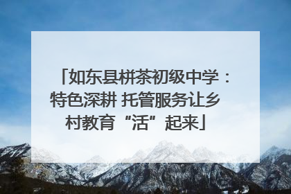如东县栟茶初级中学：特色深耕 托管服务让乡村教育“活”起来
