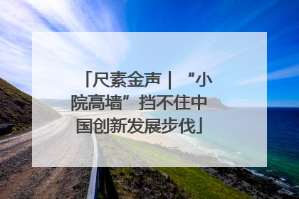 尺素金声｜“小院高墙”挡不住中国创新发展步伐