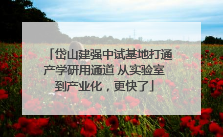 岱山建强中试基地打通产学研用通道 从实验室到产业化，更快了