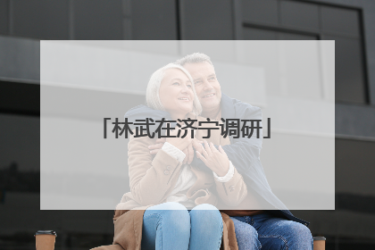 林武在济宁调研