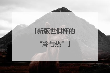 新版世俱杯的“冷与热”