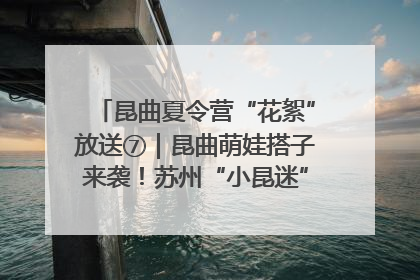 昆曲夏令营“花絮”放送⑦｜昆曲萌娃搭子来袭！苏州“小昆迷”姐弟期待同台演绎“姑苏水磨调”