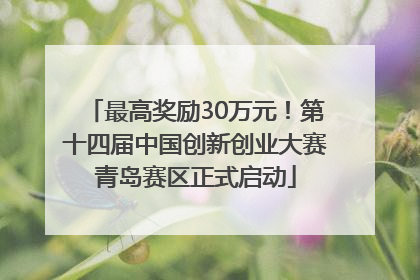 最高奖励30万元！第十四届中国创新创业大赛青岛赛区正式启动