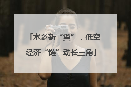 水乡新“翼”，低空经济“链”动长三角