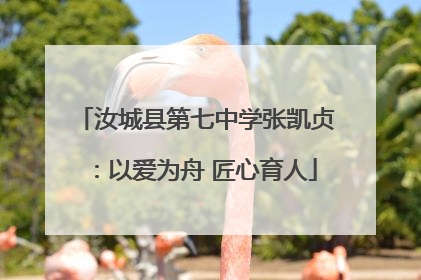 汝城县第七中学张凯贞：以爱为舟 匠心育人