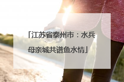 江苏省泰州市：水兵母亲城共谱鱼水情
