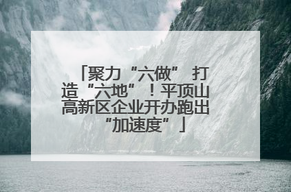 聚力“六做” 打造“六地”！平顶山高新区企业开办跑出“加速度”