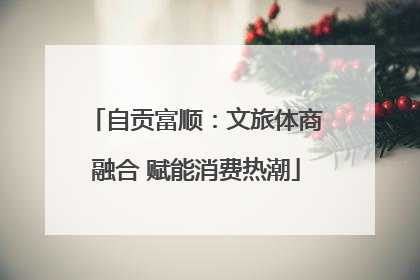 自贡富顺：文旅体商融合 赋能消费热潮