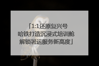1:1还原复兴号 哈铁打造沉浸式培训舱解锁暑运服务新高度