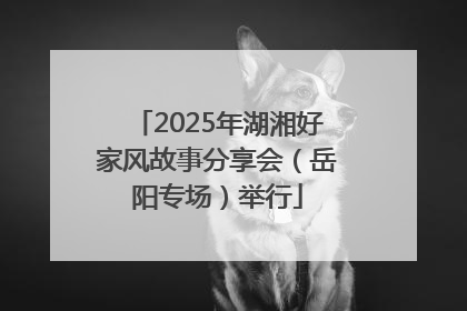 2025年湖湘好家风故事分享会（岳阳专场）举行