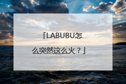 LABUBU怎么突然这么火？